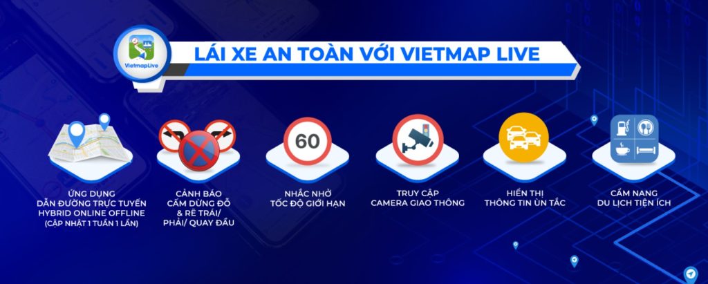 Lái xe an toàn với Vietmap live pro