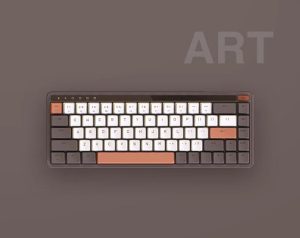 Bàn phím cơ không dây Xiaomi Miiiw ART MWMKB01 Z680 Led RGB 68 phím