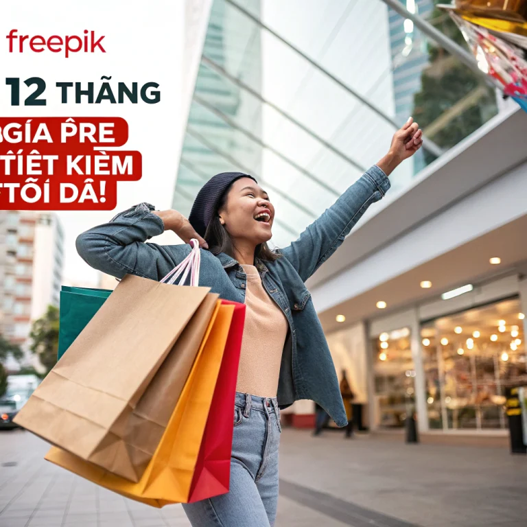 Freepik 12 Tháng Giá Rẻ - Tiết Kiệm Tối Đa!