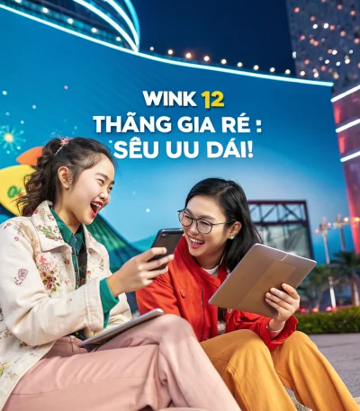 Wink 12 Tháng Giá Rẻ: Siêu Ưu Đãi!