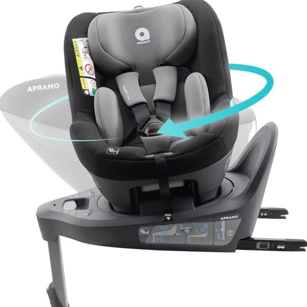 {Order giao 30/11} Ghế Ô Tô Apramo Metro Hub Xoay 360° (0-4 Tuổi): i-Size & ISOFIX