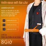 Áo Giữ Nhiệt Sưởi Ấm USB 5 Vùng (Unisex): Giải Pháp Chống Rét Kỷ Nguyên Mới | Junjin Store - Ảnh 3