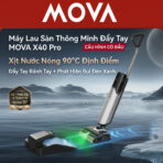 XIAOMI Dreame Mova X40 Pro lau nhà nước nóng 90°C, tự giặt con lăn 100 độ - Ảnh 13