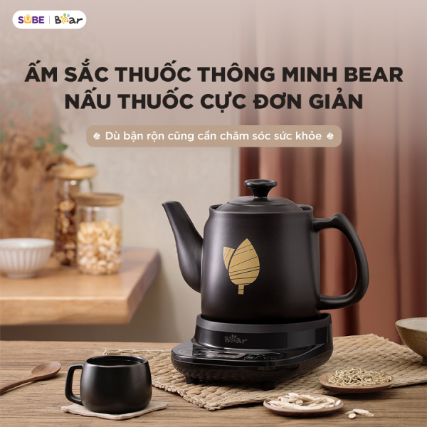 Ấm sắc thuốc Bear HTM - 4H40X - ảnh 1