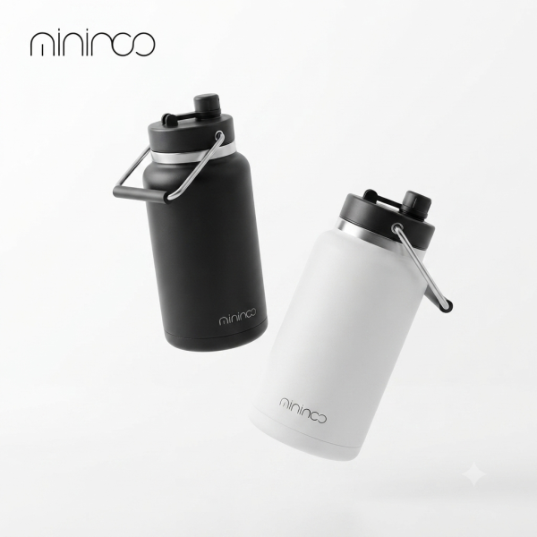 Bình giữ nhiệt cao cấp MININCO 1.8L , Giữ Lạnh 24 Giờ, Thép ko gỉ 18/8 - ảnh 1