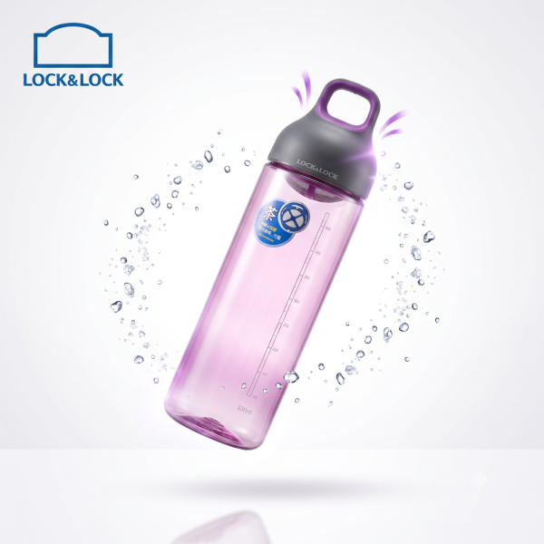Bình nước thể thao Lock&Lock TWOTONE RING 530ML (HLC832) - ảnh 1
