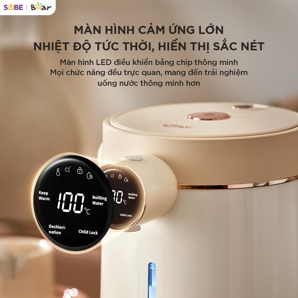 Bình thuỷ điện Bear 3L EWB-5H30C60 - ảnh 4