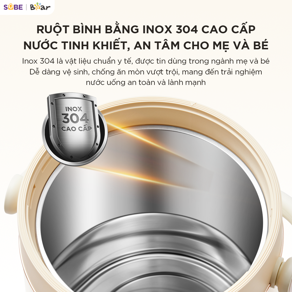 Bình thuỷ điện Bear 3L EWB-5H30C60 - ảnh 5