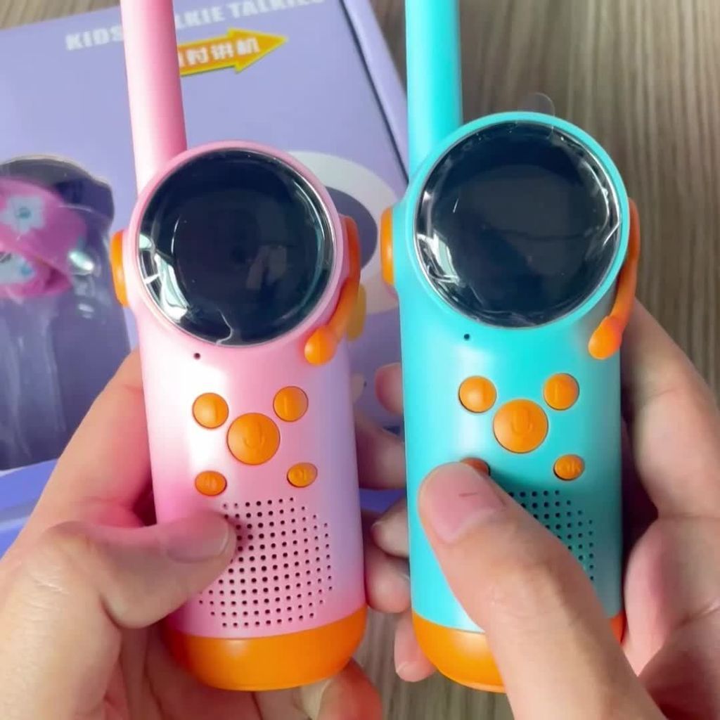 Bộ 2 chiếc Bộ đàm trẻ em – SELVIM Walkie Talkie D22,giữ liên lạc bố mẹ & con ngoài trời - ảnh 3