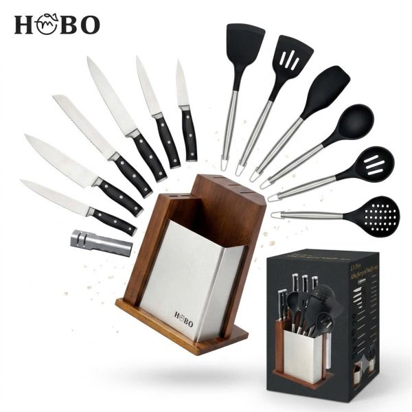 Bộ Dao & dụng cụ làm bếp 13 món hãng HOBO ( Brazil ) - ảnh 1