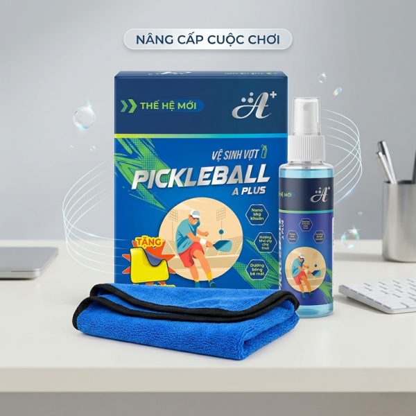 Bộ vệ sinh vợt Pickerball A Plus - Thế hệ mới - ảnh 1