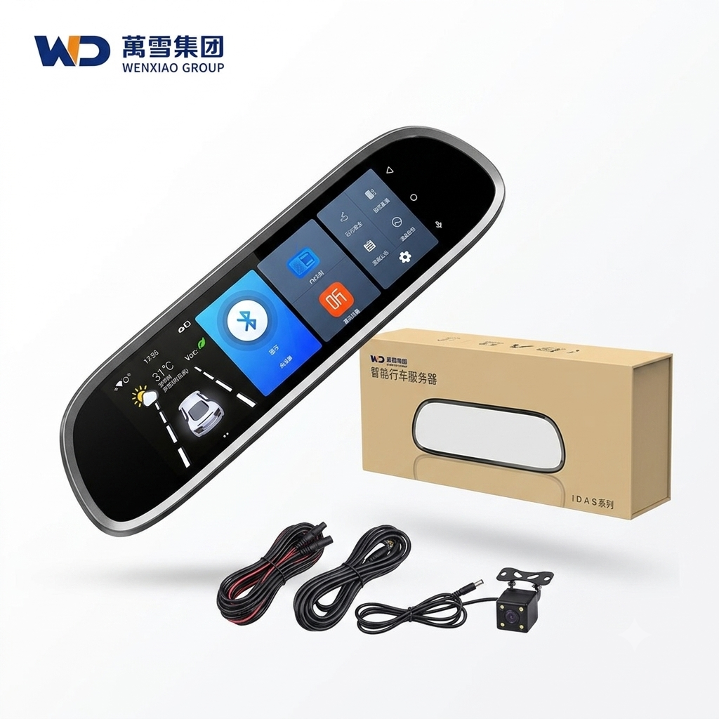 Camera hành trình gương iDAS-D+ Wonder Careway, có cam lùi, gắn sim 4G - ảnh 1