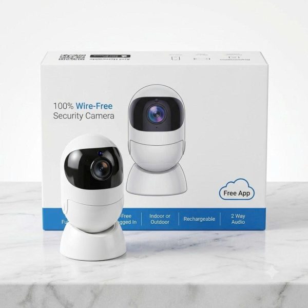 Camera xoay an ninh thông minh DCSXJ-108OPW, sạc pin, có quay video offline - ảnh 1