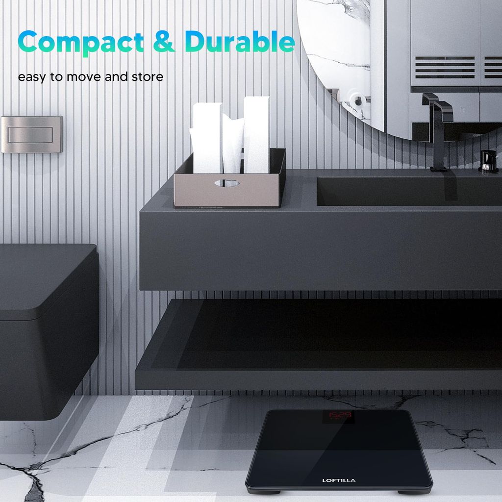 Cân điện tử thông minh LOFTILLA Smart Scale, kết nối APP - CS20M3 - ảnh 3