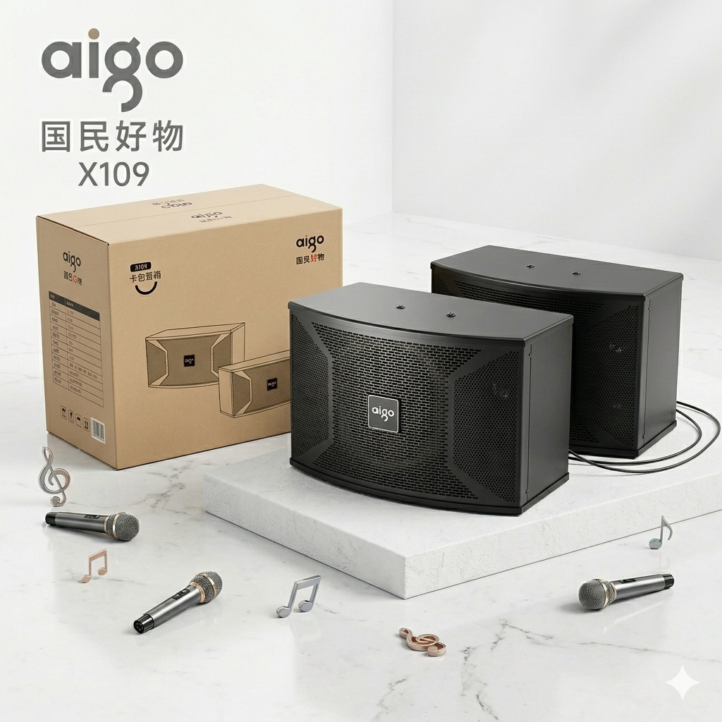 Cặp loa dàn Karaoke AIGO X109 ( 2 chiếc ) - ảnh 2