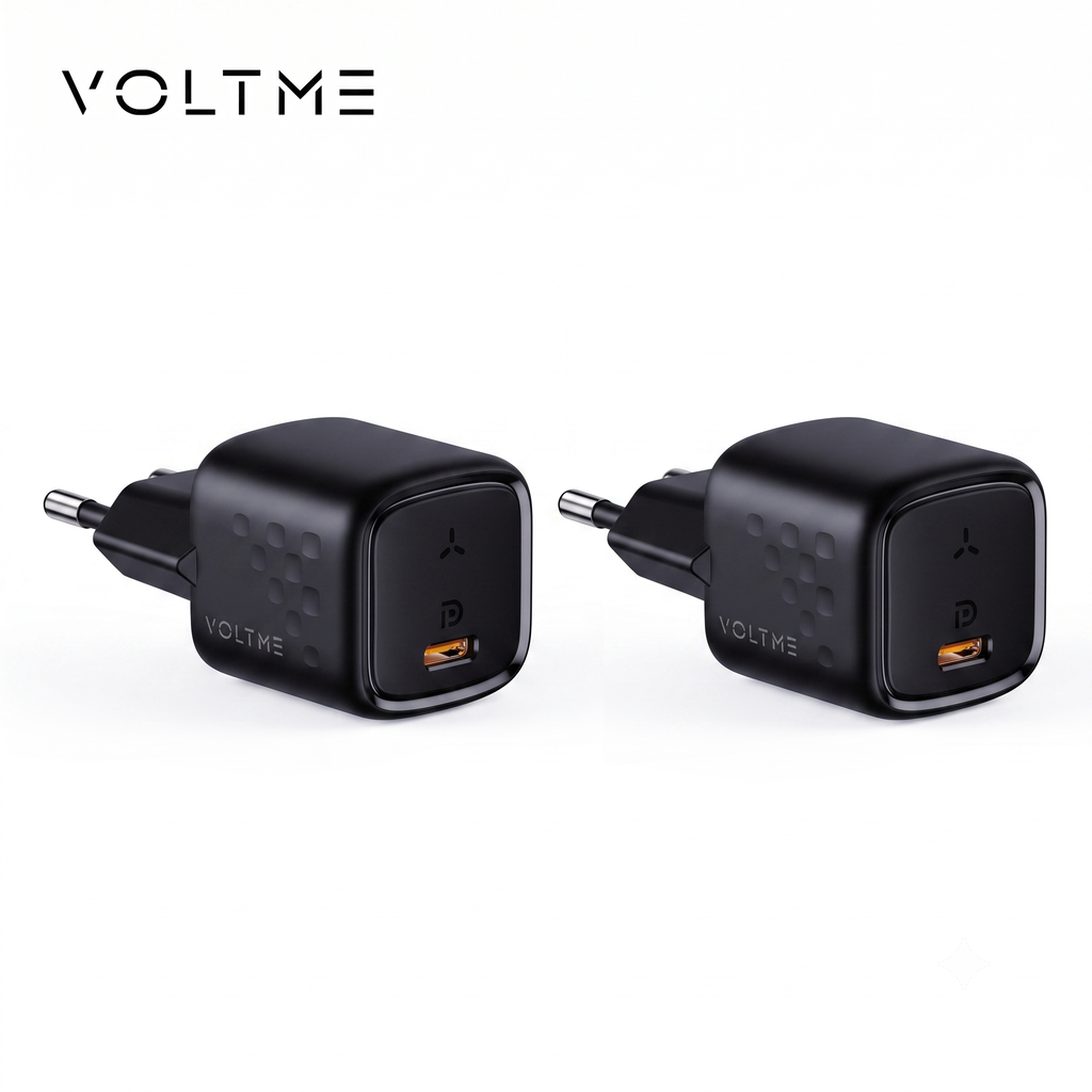 Combo 2 củ sạc nhanh 30W (chân tròn) VOLTME REVO 30 GAN CHARGER (30W) - V1186 - ảnh 2