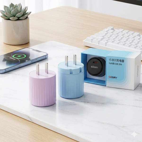 Củ sạc nhanh 30W GaN siêu nhỏ hãng Gosiry - ảnh 1