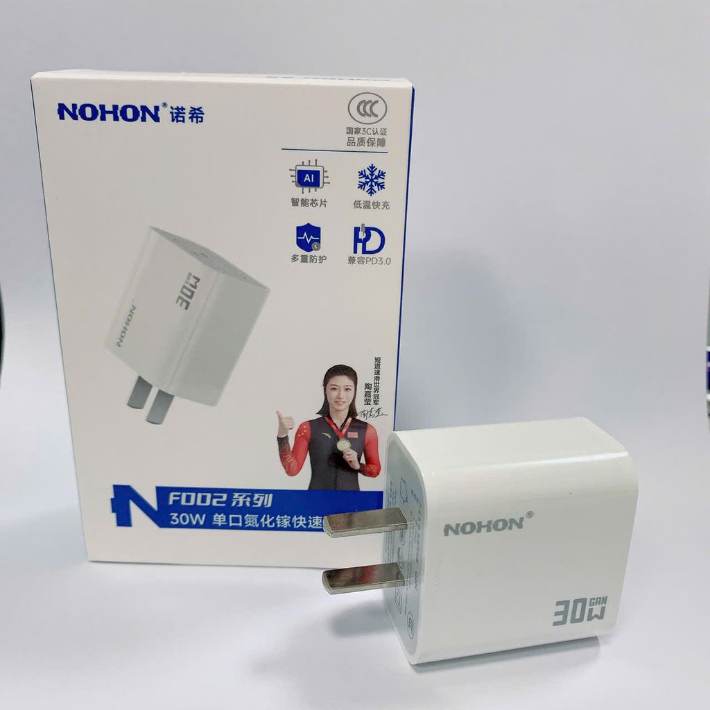 Củ sạc nhanh 30W hãng NOHON, có chứng chỉ CCC - ảnh 5