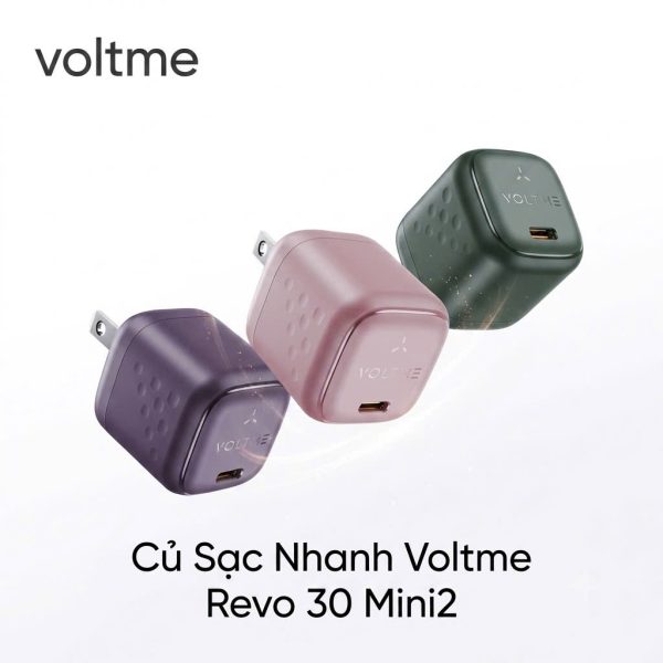 Củ Sạc Nhanh 30W Voltme Revo 30 Mini2, siêu nhỏ - ảnh 1