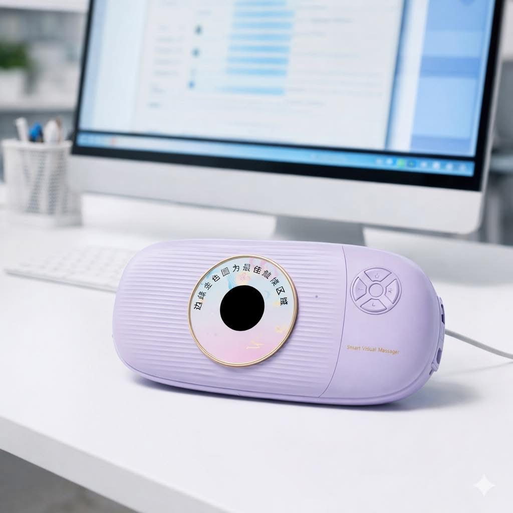Đai sưởi chườm nóng thông minh, kiêm Pin dự phòng 5.000mAh , có Massage OBB-W5 - ảnh 3
