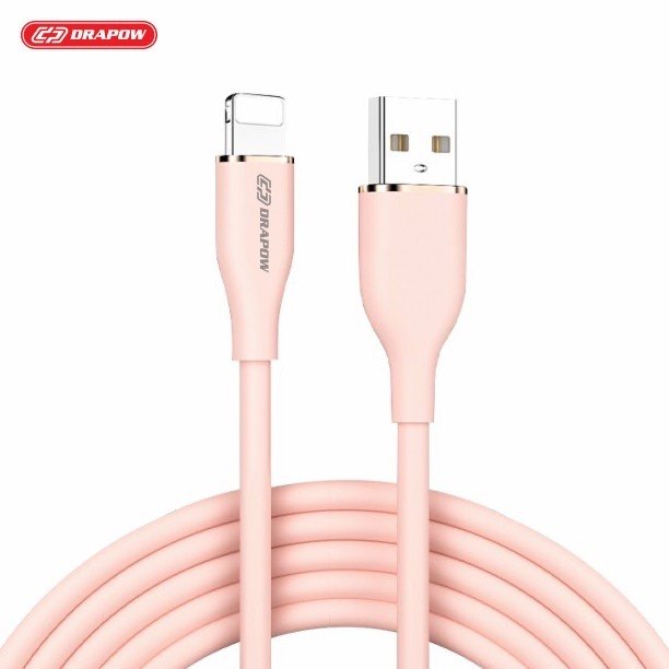 Dây cáp sạc iPhone Drapow CS01 , Chân A to L , chất liệu cao su non - ảnh 2