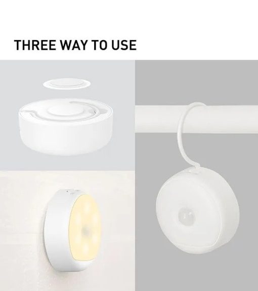 Đèn ngủ cảm biến hồng ngoại kèm móc treo # Xiaomi Yeehight sensor light with hook YLYD01YL - ảnh 4