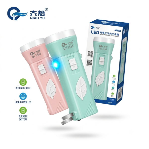 Đèn pin sạc điện cầm tay QIAO YU QY-2262 - ảnh 1