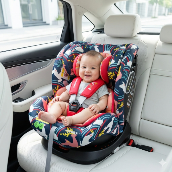Ghế an toàn trên ô tô cho trẻ em POPMAX UK (0-36kg) khoá iSOFIX / PM2102 - ảnh 1