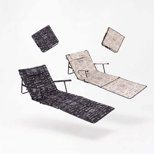 Ghế bệt tựa lưng gấp gọn SunnyFeel SF - 250203 ( bản dài ) để cắm trại, camping, ngủ trưa văn phòng - ảnh 1