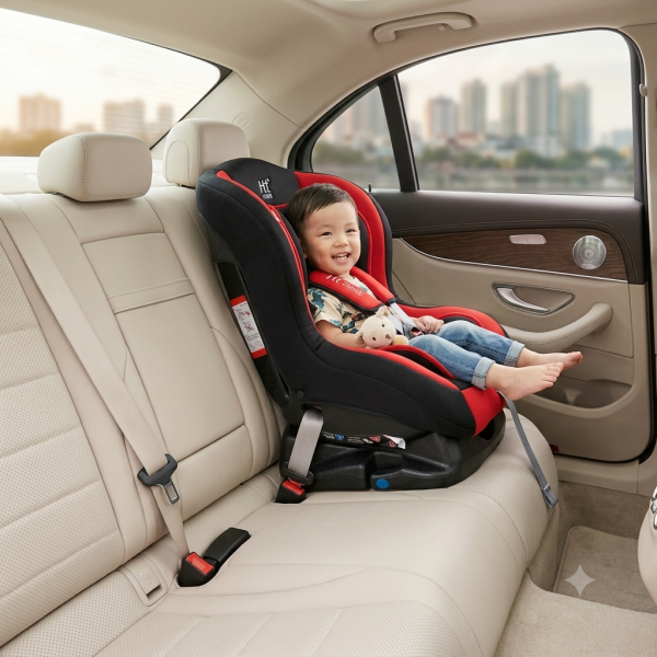 Ghế trẻ em trên ô tô HT / LM211, cho trẻ 0-4 tuổi, ko có ISOFIX - ảnh 1