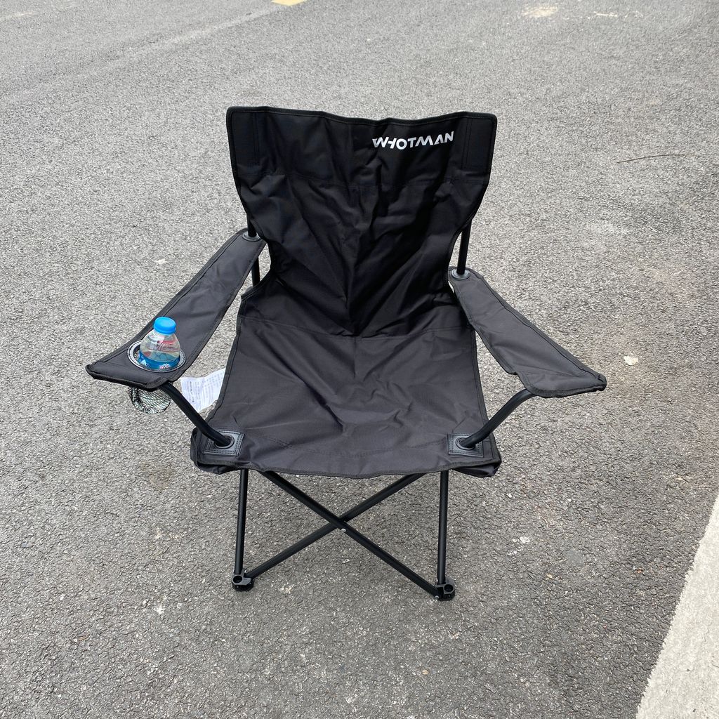 Ghế xếp di động hãng Whotman có tựa tay, ngồi trà đá, câu cá, camping ( Amazon Mỹ ) - ảnh 4