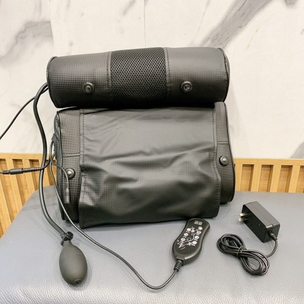 Gối massage AUX - L2 , bi đá nóng có bơm hơi - ảnh 1