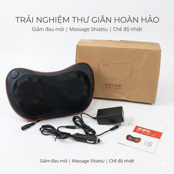 Gối massage đa năng ABDOMINAL FB688 - ảnh 1
