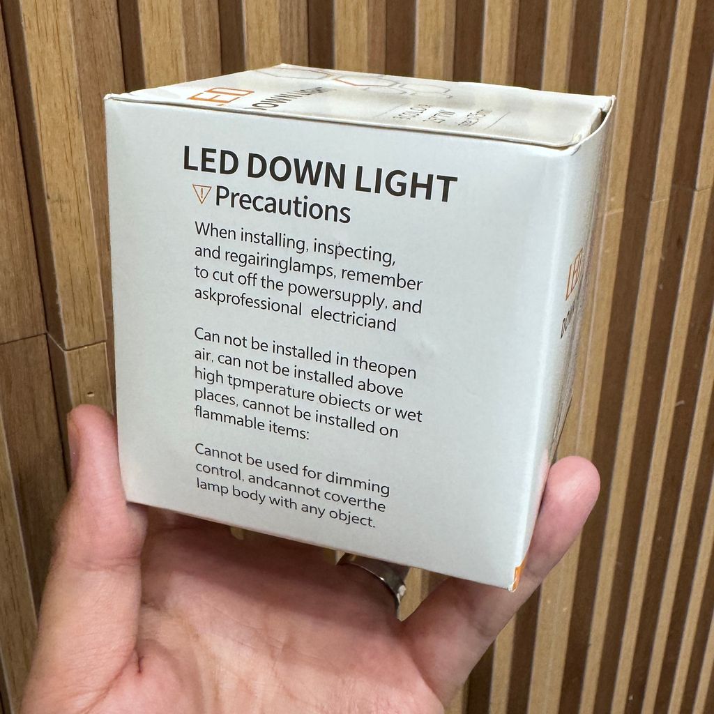 Hộp 2 chiếc Đèn LED Downlight âm trần 7W 3 chế độ (Đèn Mắt Trâu) size 75mm - ảnh 5
