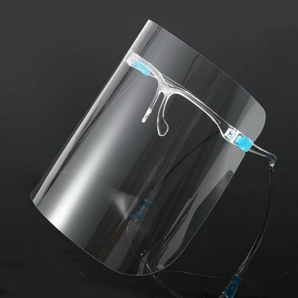 Kính chắn chống giọt bắn trong suốt nhựa PET - Face Shield Mask - ảnh 1