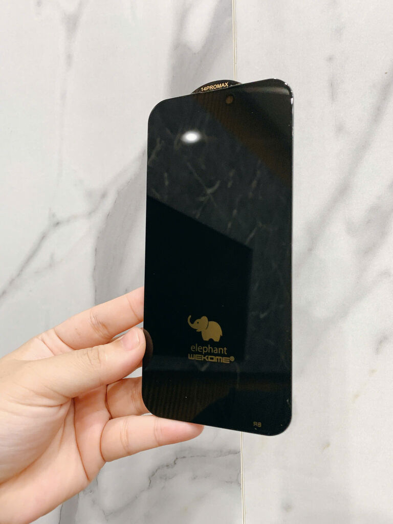 Kính cường lực WK Elephant full màn iPhone (không hộp) - ảnh 2