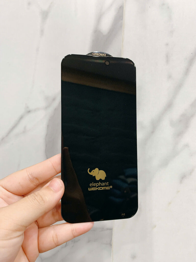 Kính cường lực WK Elephant full màn iPhone (không hộp) - ảnh 4