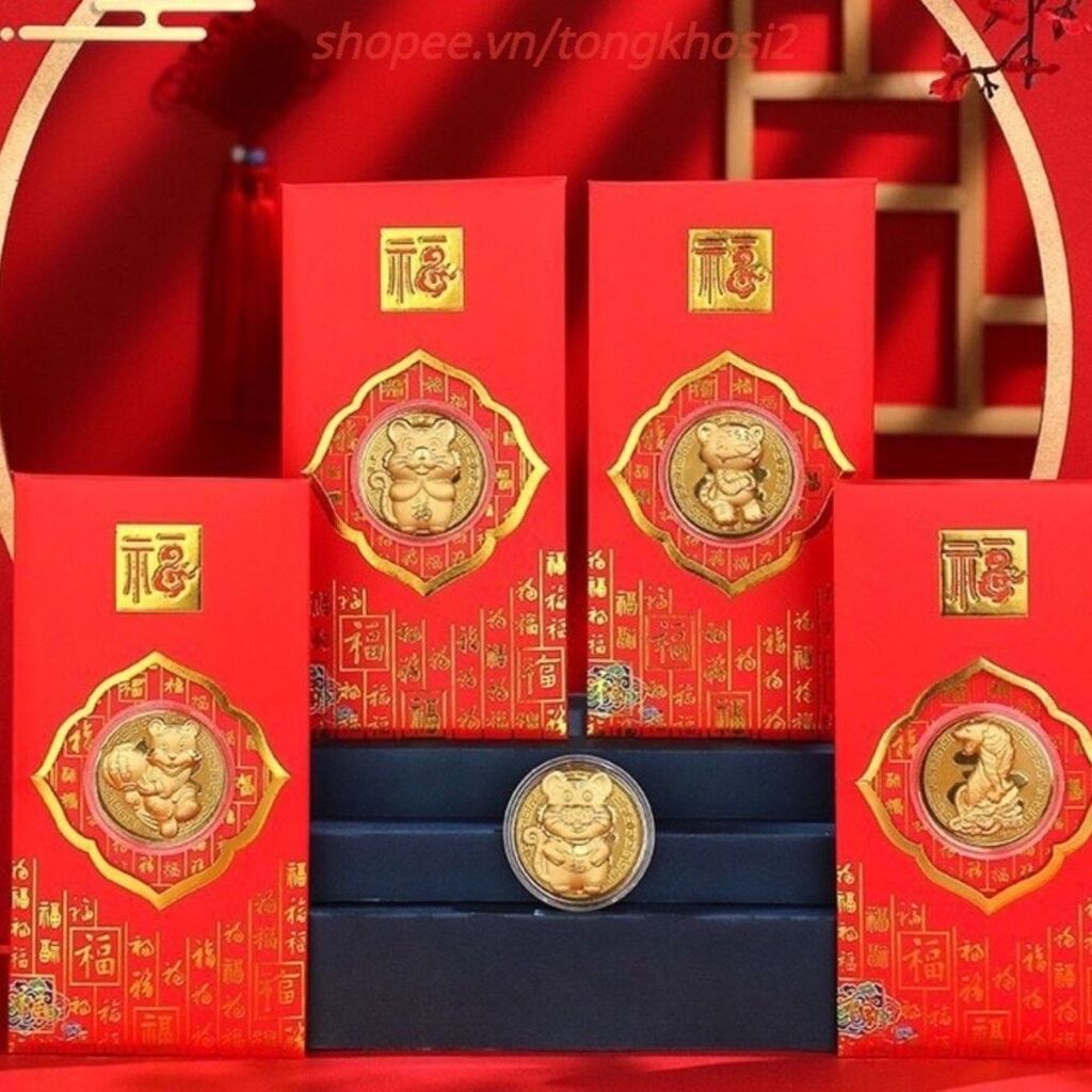 Lì xì Hổ Vàng may mắn - ảnh 1
