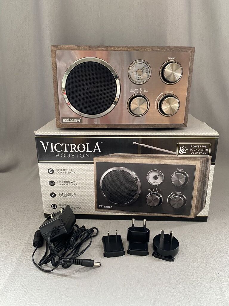 Loa Bluetooth VICTROLA HOUSTON Leêtac , công suất 15W - có đài FM - ảnh 3