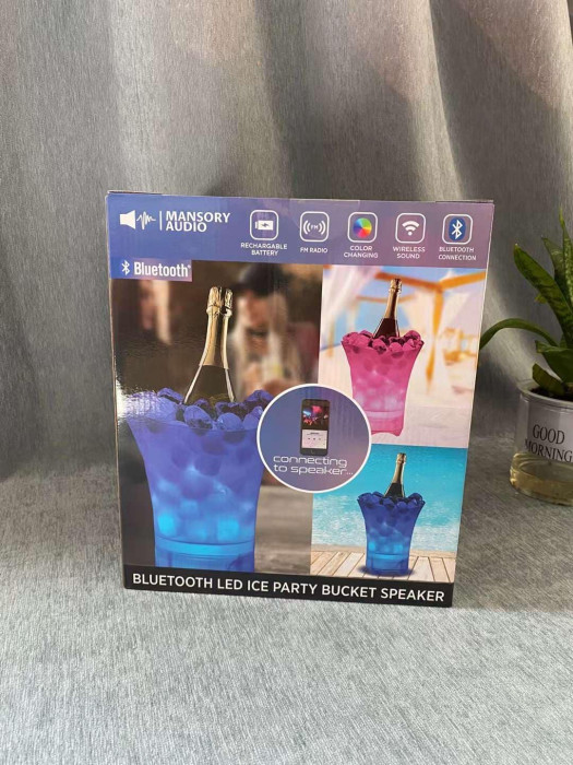 Loa Bluetooth xô đá Mansory Audio Party Bucket - làm xô đựng đá , đựng rượu - ảnh 5