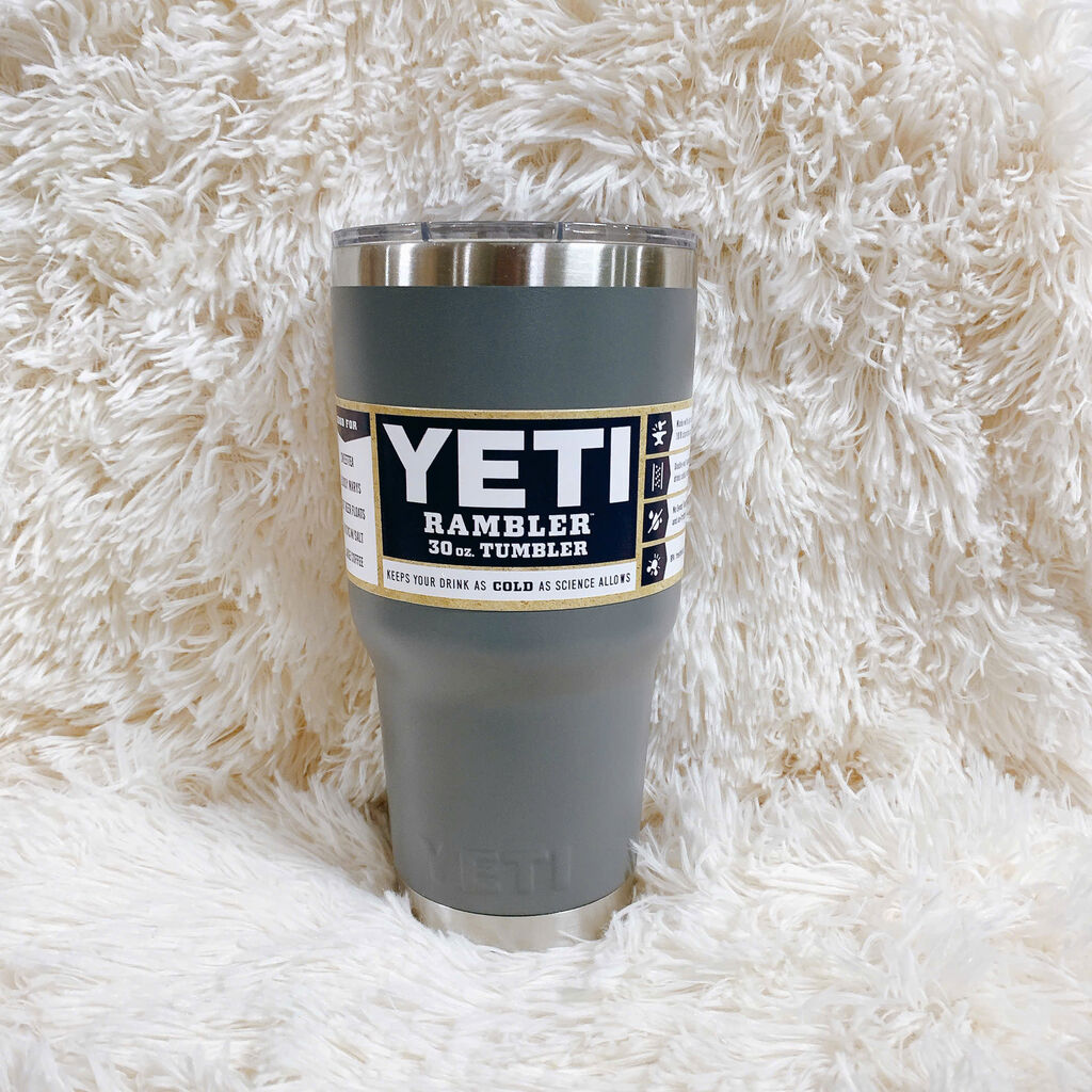 Ly giữ nhiệt YETI 30oz / 887ml Rambler Tumbler - mẫu cao - giao màu ngẫu nhiên - ảnh 2