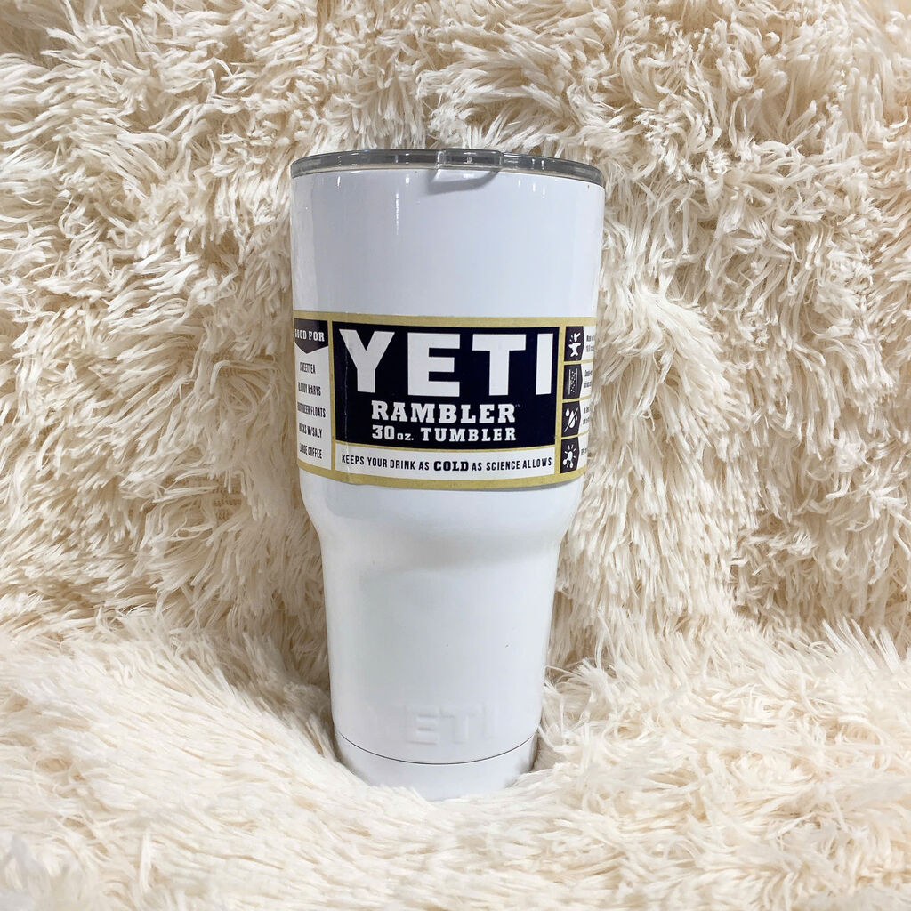 Ly giữ nhiệt YETI 30oz / 887ml Rambler Tumbler - mẫu cao - giao màu ngẫu nhiên - ảnh 3