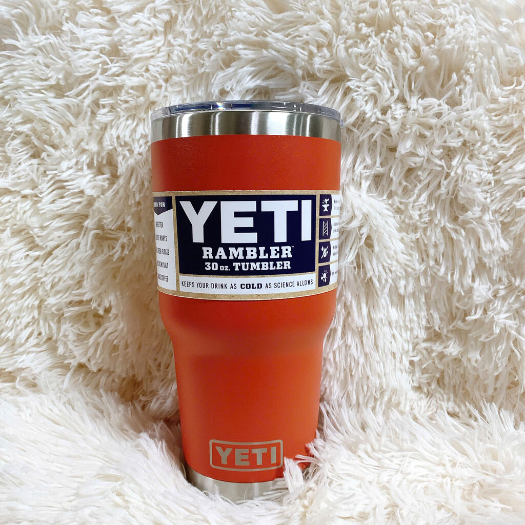 Ly giữ nhiệt YETI 30oz / 887ml Rambler Tumbler - mẫu cao - giao màu ngẫu nhiên - ảnh 5