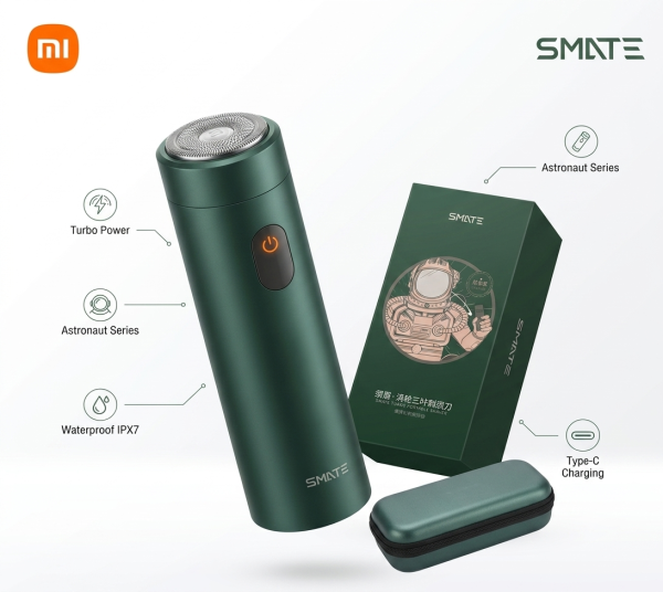 Máy cạo râu điện tử Xiaomi SMATE - ST - R104C ( ko kèm bao da đựng ) - ảnh 1
