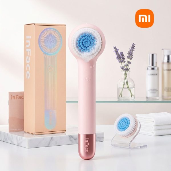 Máy cọ lưng & massage toàn thân khi tắm hãng Xiaomi inFace ( màu hồng ) - ảnh 1