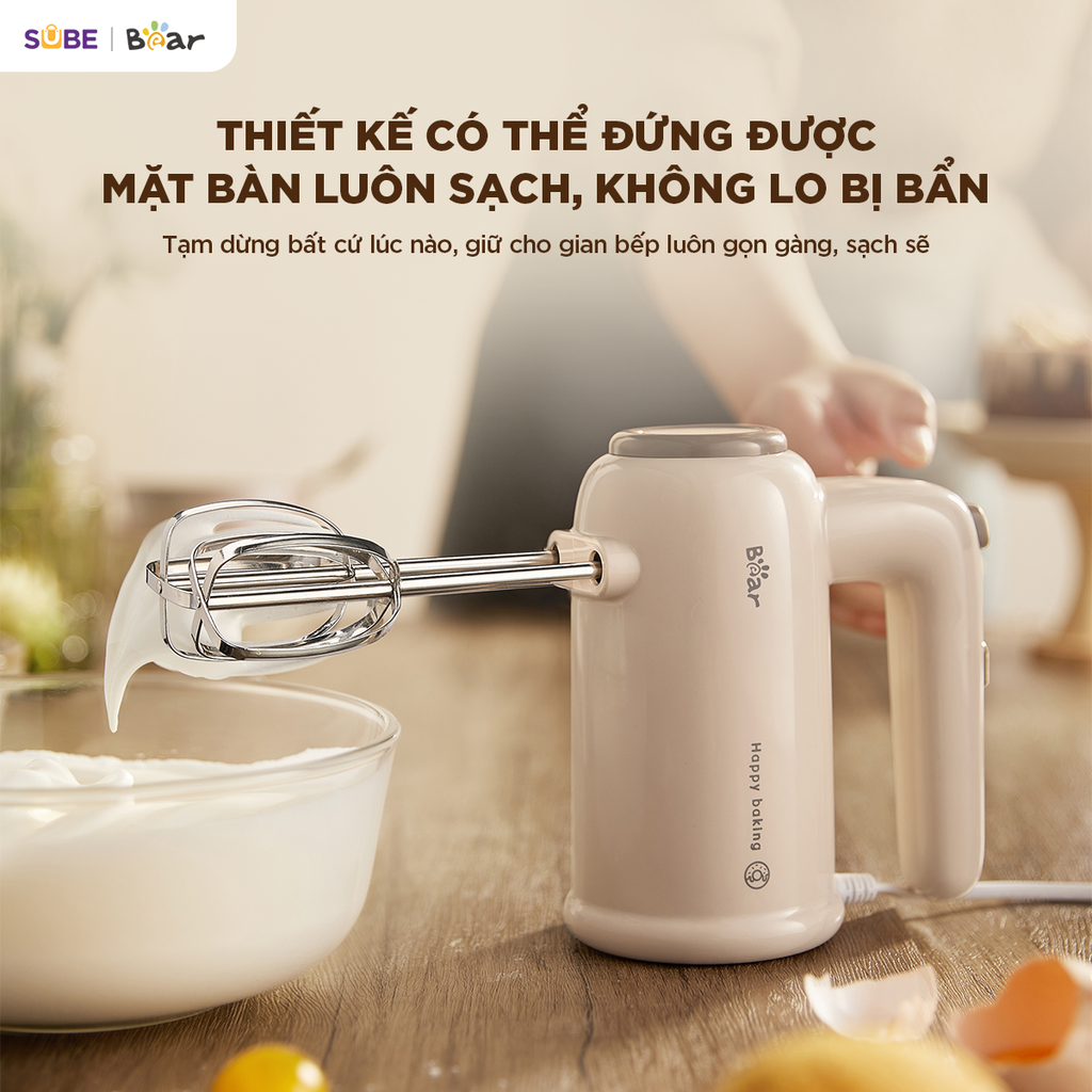 Máy đánh trứng cầm tay Bear HM-5H01J29 - ảnh 2