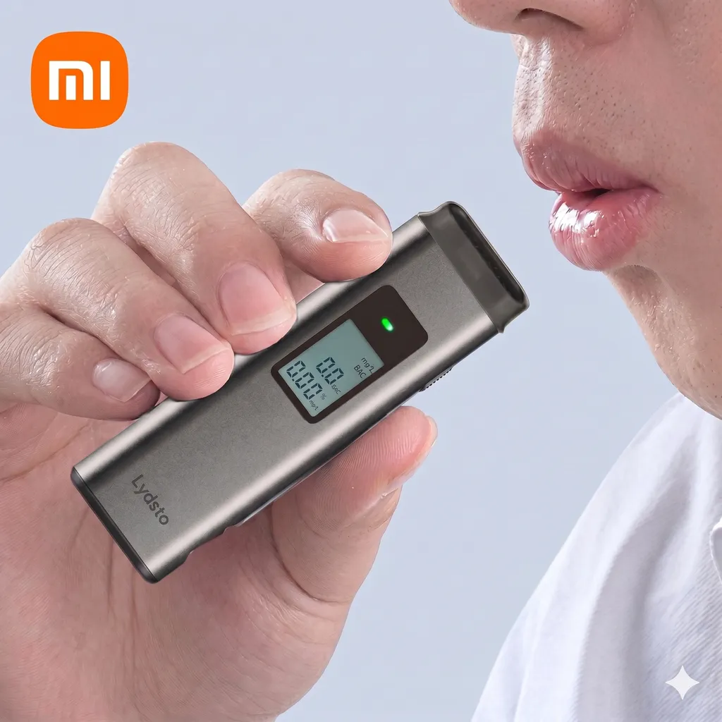 Máy đo / thổi nồng độ cồn di động XIAOMI Lydsto 1 / YM-JJCSYO3 - ảnh 2