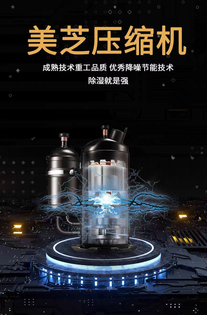 Máy hút ẩm công nghiệp 138L Shinco YGH-138D - ảnh 4