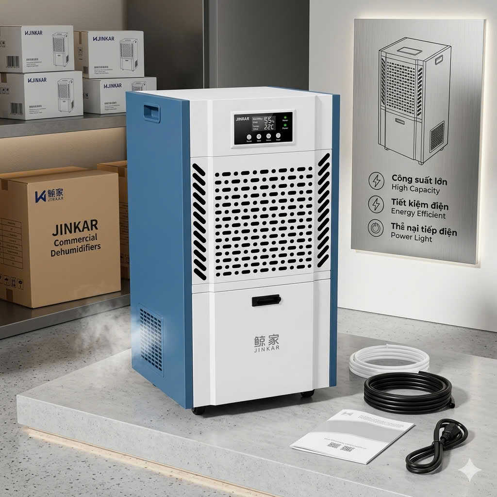 Máy hút ẩm JINKAR JK138 - 138L có app điều khiển - ảnh 2