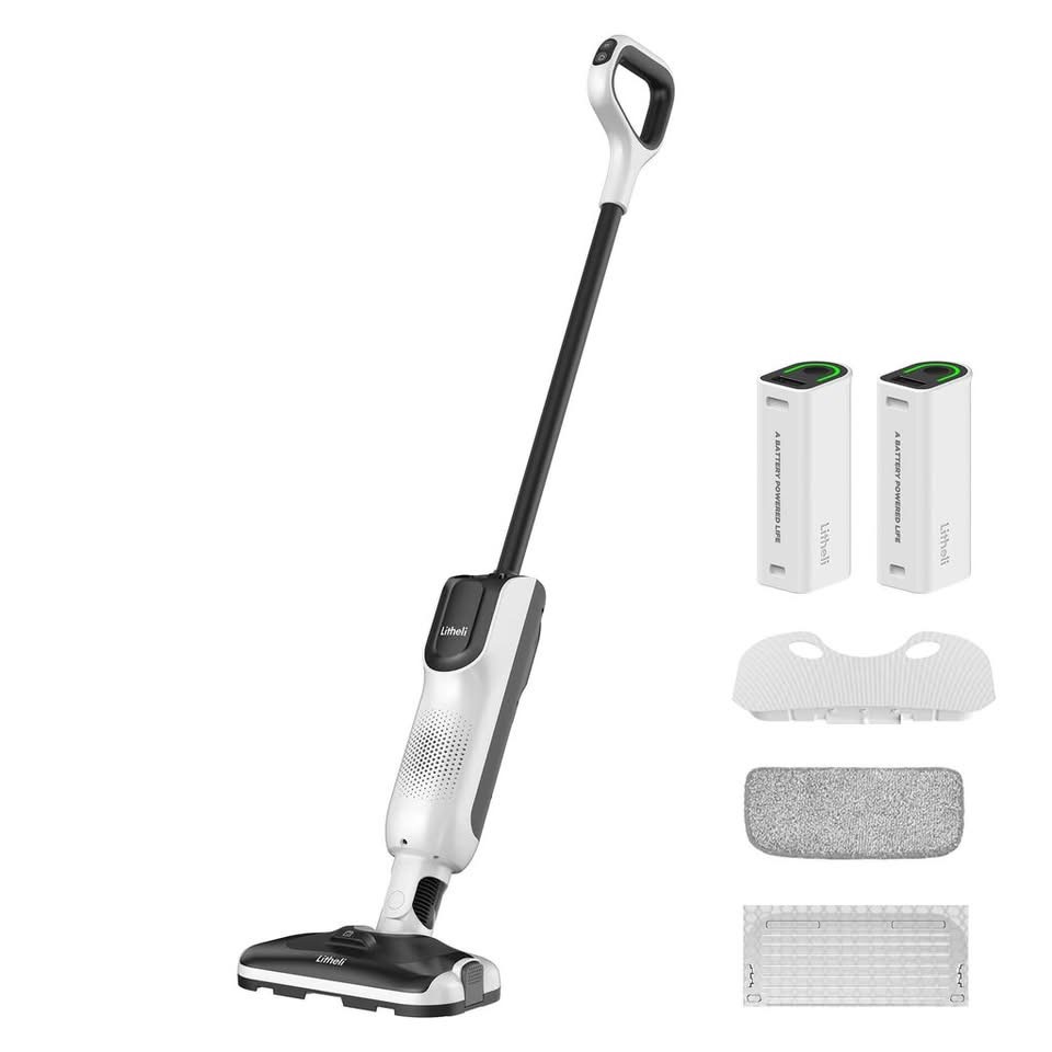 Máy lau nhà & hút bụi 2 trong 1 hãng Litheli - U4VM34 - ảnh 2
